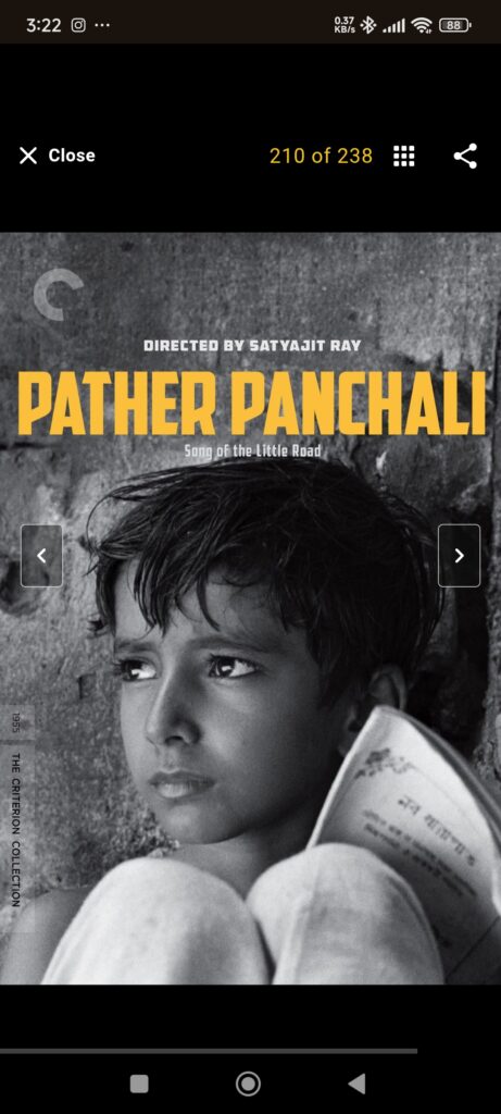 Pather Panchali Bengali Film