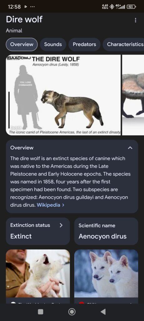 Dire Wolves Back From Extinction? ABC News Exclusive!