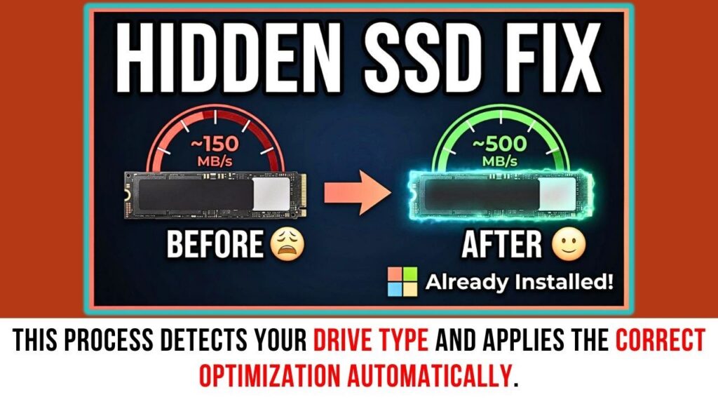 Windows-এর গোপন SSD টিপস: পুরনো স্পিড ফিরিয়ে আনুন