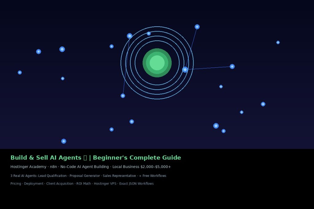 Build & Sell AI Agents 🤖 | বিগিনারদের জন্য সম্পূর্ণ গাইড (n8n, প্রাইসিং, ফ্রি ওয়ার্কফ্লো)