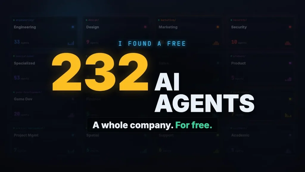232 Free AI Agents: The Agency — 7 Best Agents to Actually Use (Starter Squad)