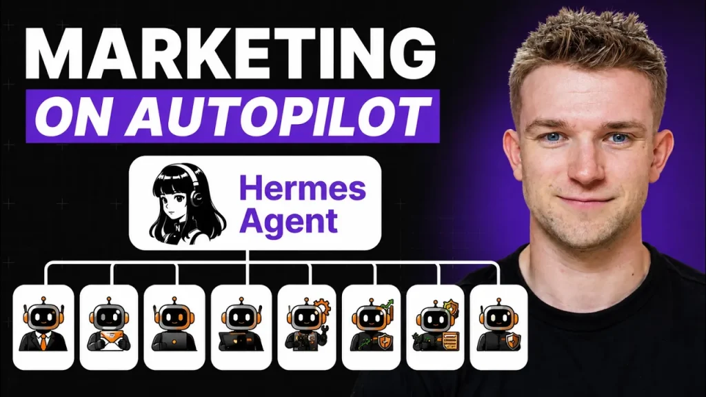 How To Automate 90% of Your Marketing With Hermes Agent — Complete System Guide