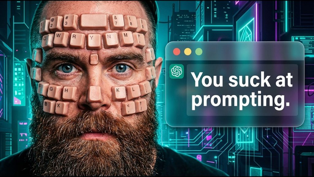 আপনি AI প্রম্পটিংয়ে ভয়ানক! (এখানে সিক্রেট) | You SUCK at Prompting AI