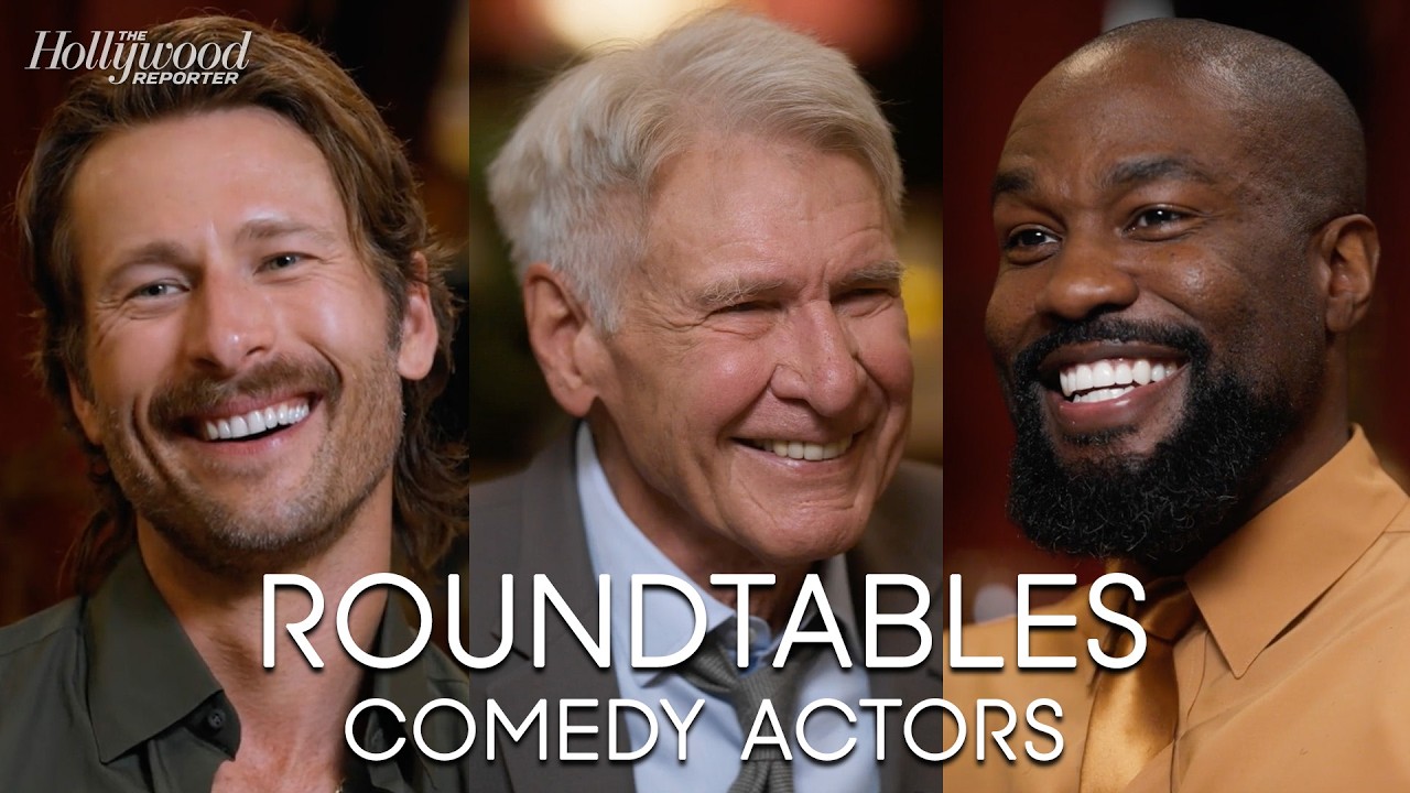 Glen Powell, Harrison Ford, Owen Wilson & Riz Ahmed Unite: Hollywood Reporter’s New Roundtable Sparks Buzz