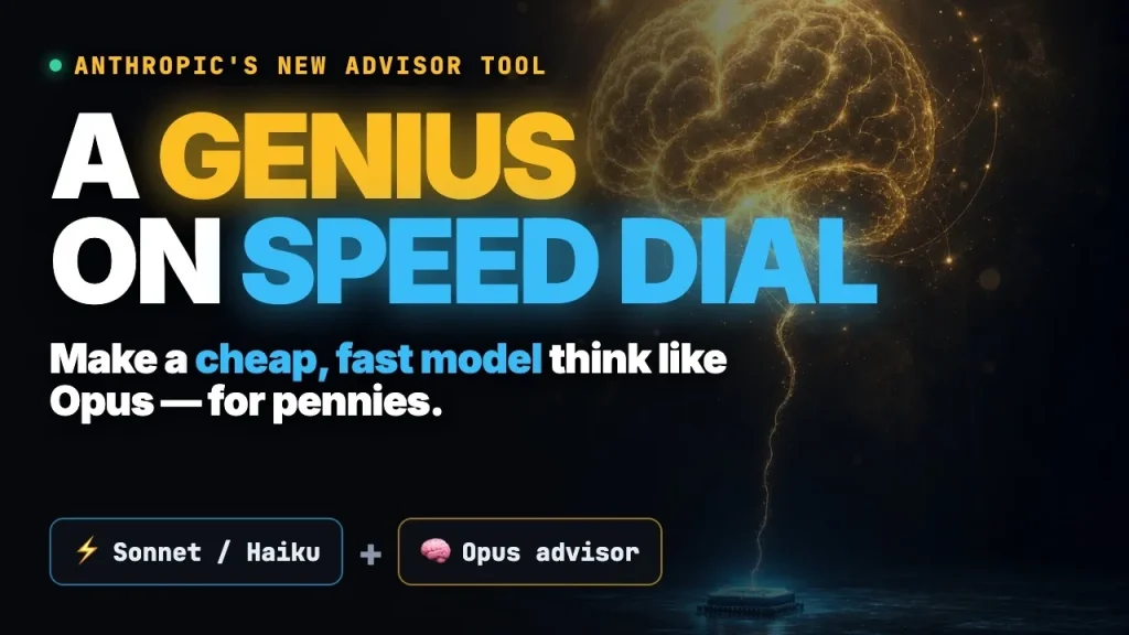 Anthropic Advisor Tool: Make a Cheap AI Model Think Like Opus — Complete Guide (English & Bengali)