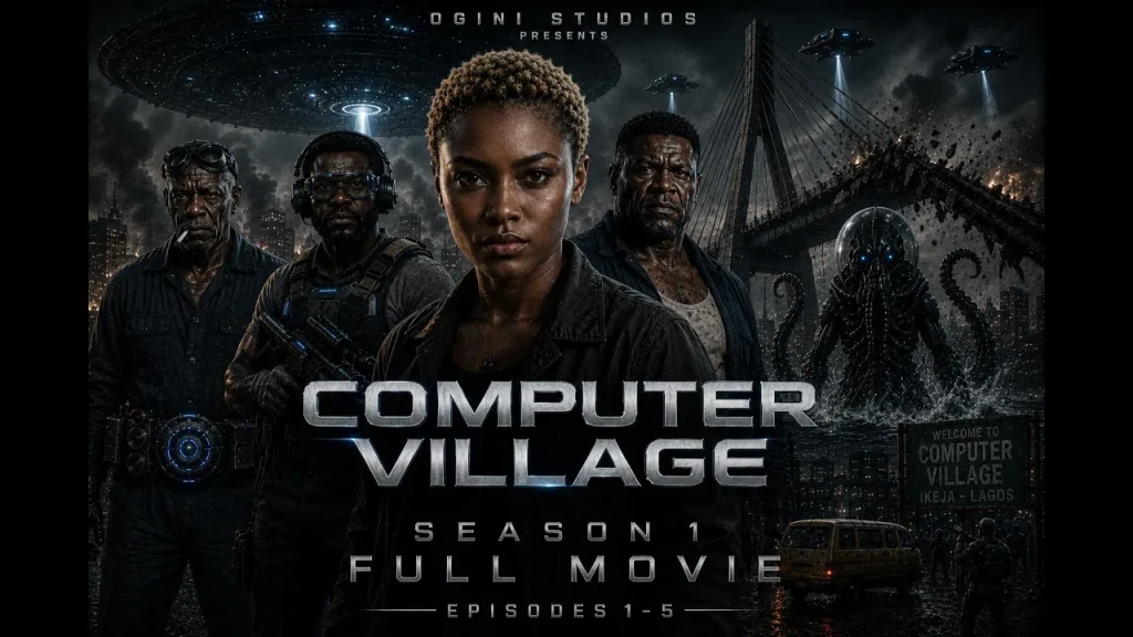 COMPUTER VILLAGE: SEASON 1 — Full AI Sci-Fi Movie by Ogini Studios | Alien Invasion Lagos