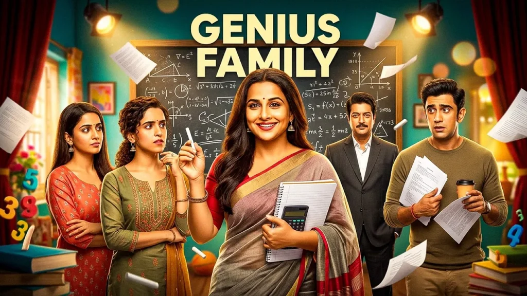 GENIUS FAMILY — Full Hindi Movie: Vidya Balan, Sanya Malhotra | Biographical Drama