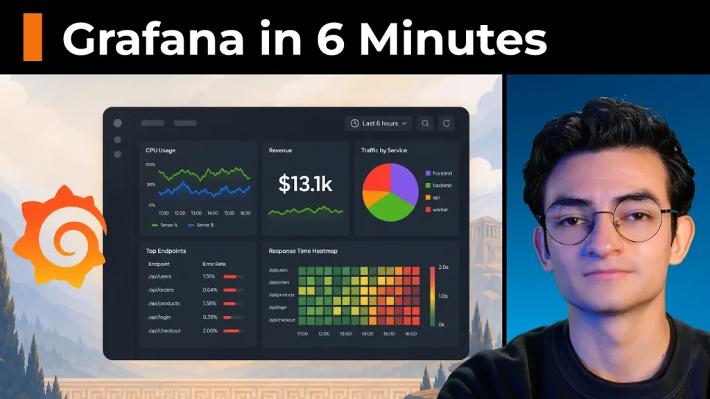 Grafana Tutorial for Beginners: What is Grafana? Prometheus & Grafana Monitoring — Complete Step-by-Step Guide (2026)