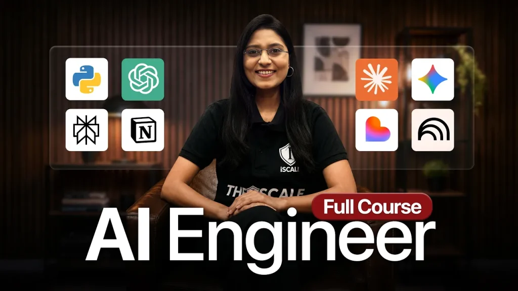 AI Engineer Full Course — 16+ Hours Free! Python to LLMs, AI Agents & Real Projects