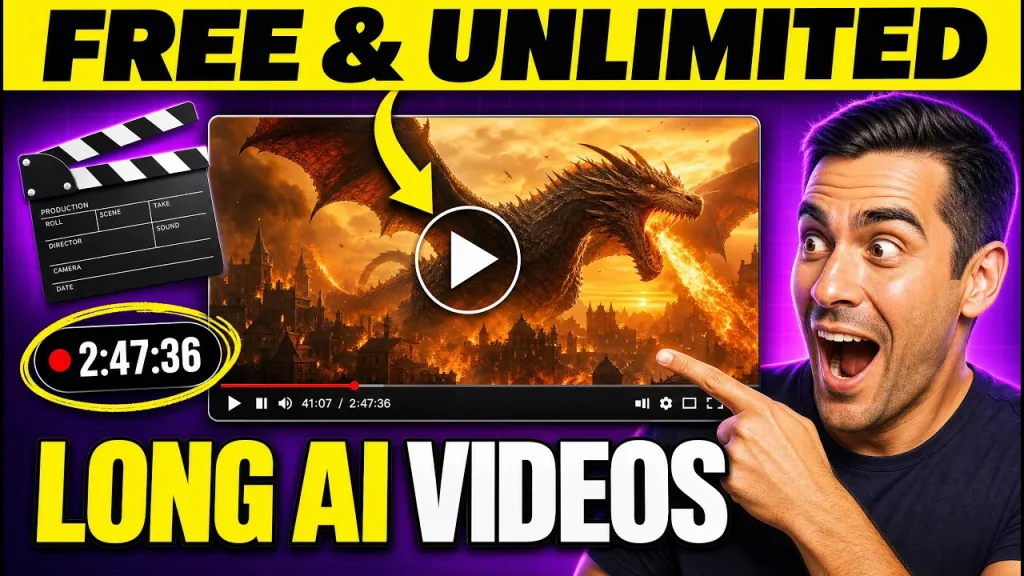 STOP Paying! Make LONG AI Videos FREE & UNLIMITED — Complete Workflow by Malva AI