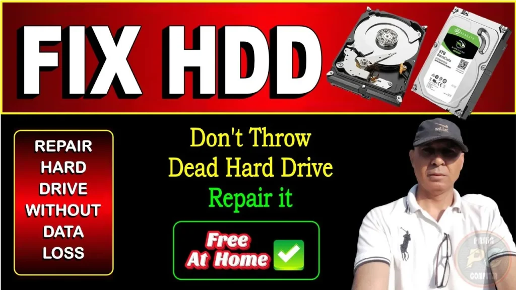 How to Repair Hard Drive Without Data Loss — 4-Step DIY Guide at Home (400K+ Views)