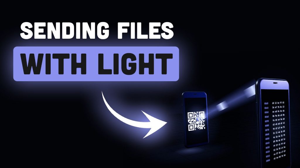 This File Transfer Does Not Use the Internet — Desimen (Optical QR File Transfer)